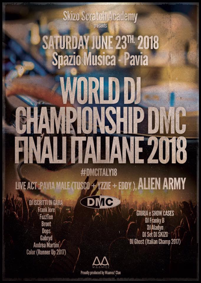 SKIZO SCRATCH FOUNDATION presenta: DMC Finali Italiane 2018