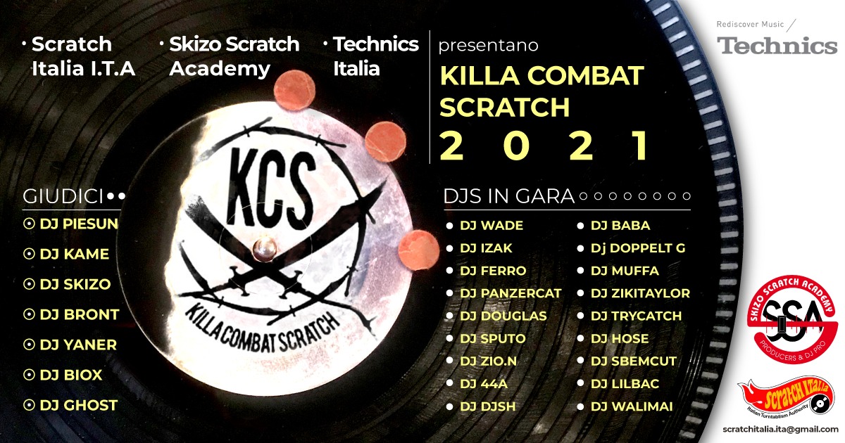 KILLA COMBAT SCRATCH 2021 TECHNICS EDITION